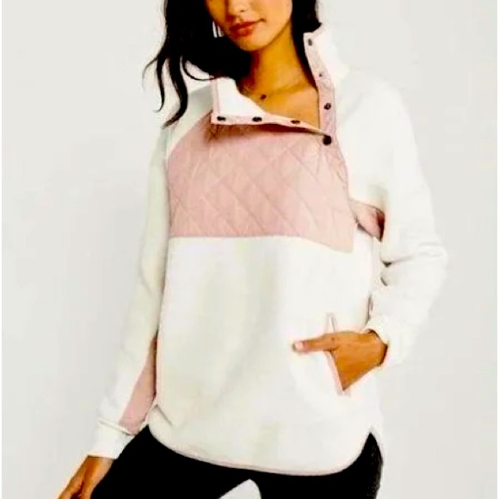 Abercrombie Asymmetrical Snap Pullover - image 7
